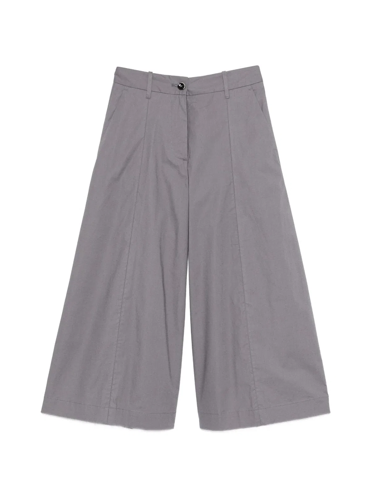 Nine In The Morning Fiammeta Iron Cotton Trousers