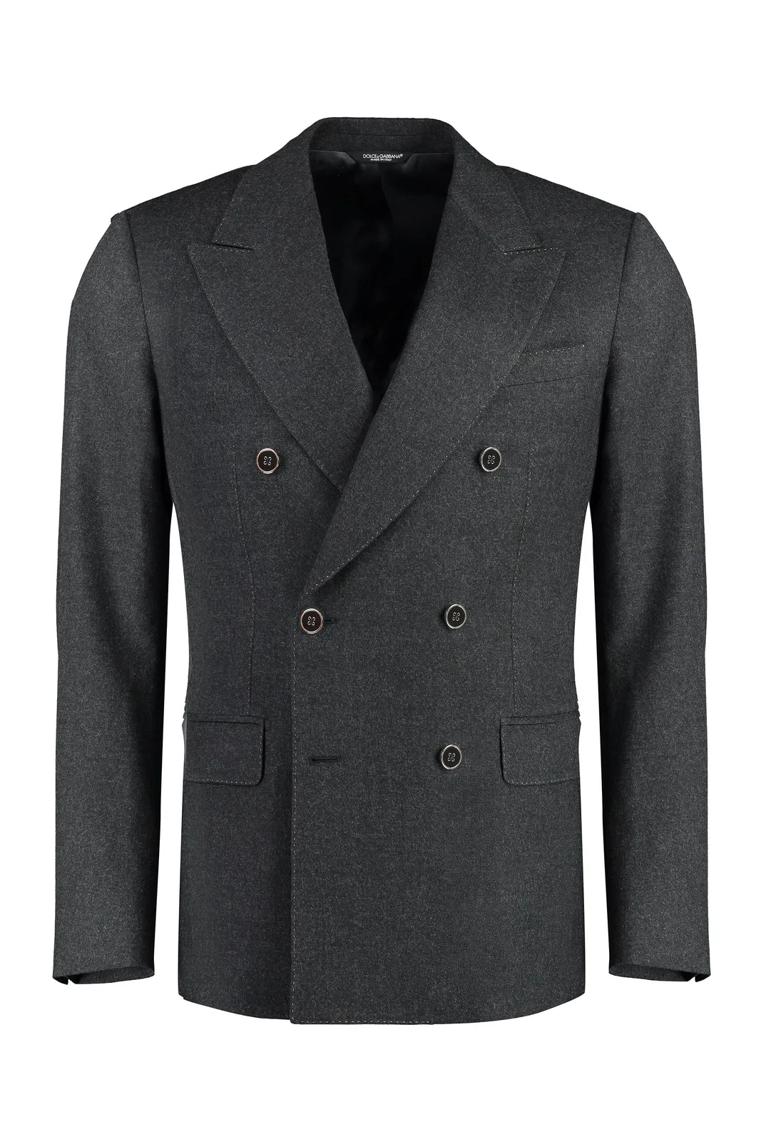 Dolce Gabbana Dolce & Gabbana Double-Breasted Wool Bla
