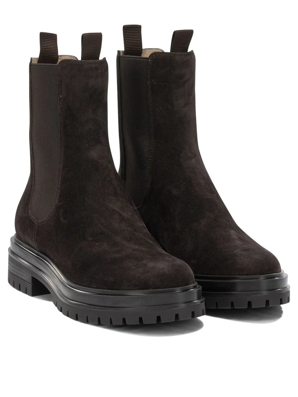 Gianvito Rossi "Chester" Pull-On Ankle Boots