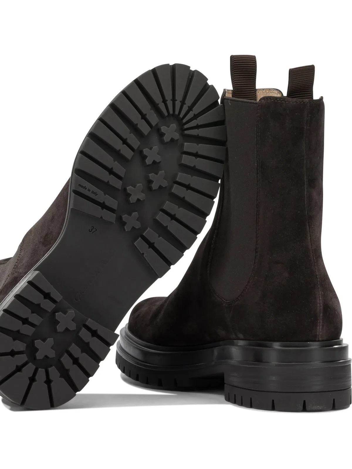 Gianvito Rossi "Chester" Pull-On Ankle Boots