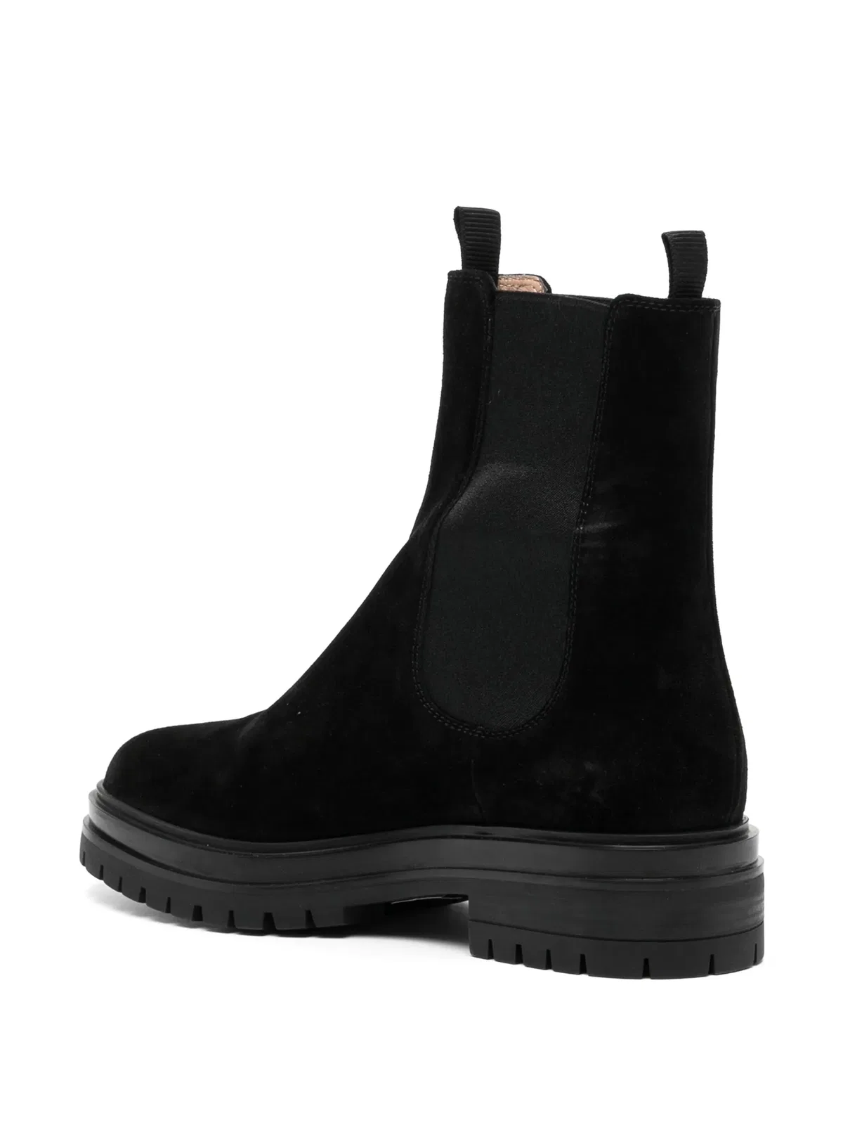 Gianvito Rossi Black Suede Leather Boots