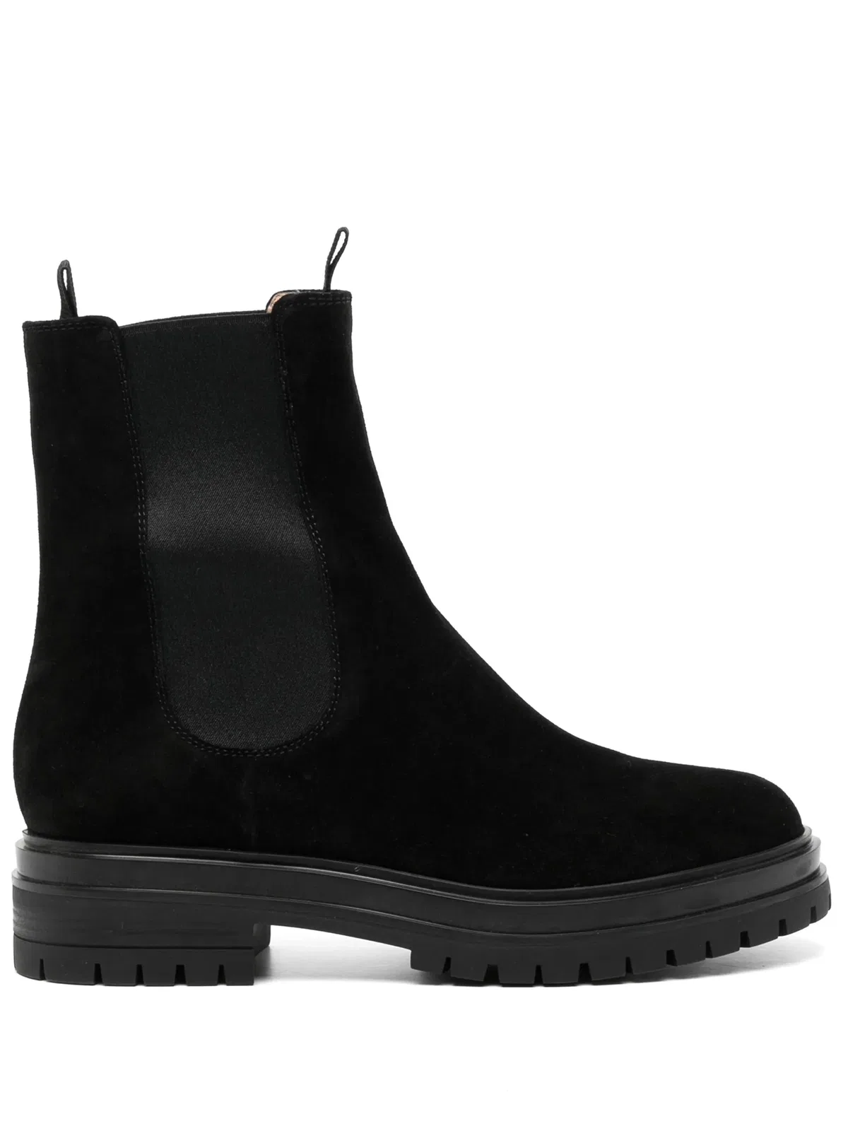 Gianvito Rossi Black Suede Leather Boots