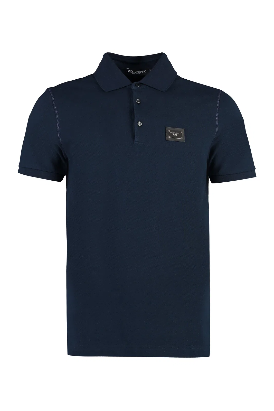 Dolce Gabbana Dolce & Gabbana Short Sleeve Cotton Polo