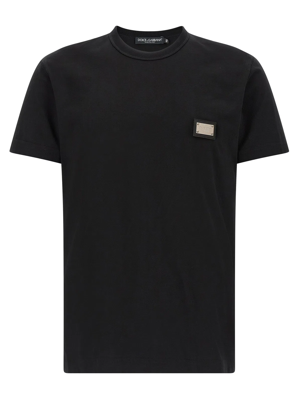 Dolce Gabbana Dolce & Gabbana Logo Plate T-Shirt