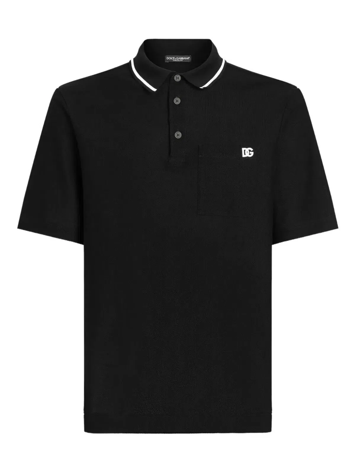 Dolce Gabbana Dolce & Gabbana Cotton-Piqué Polo Shirt