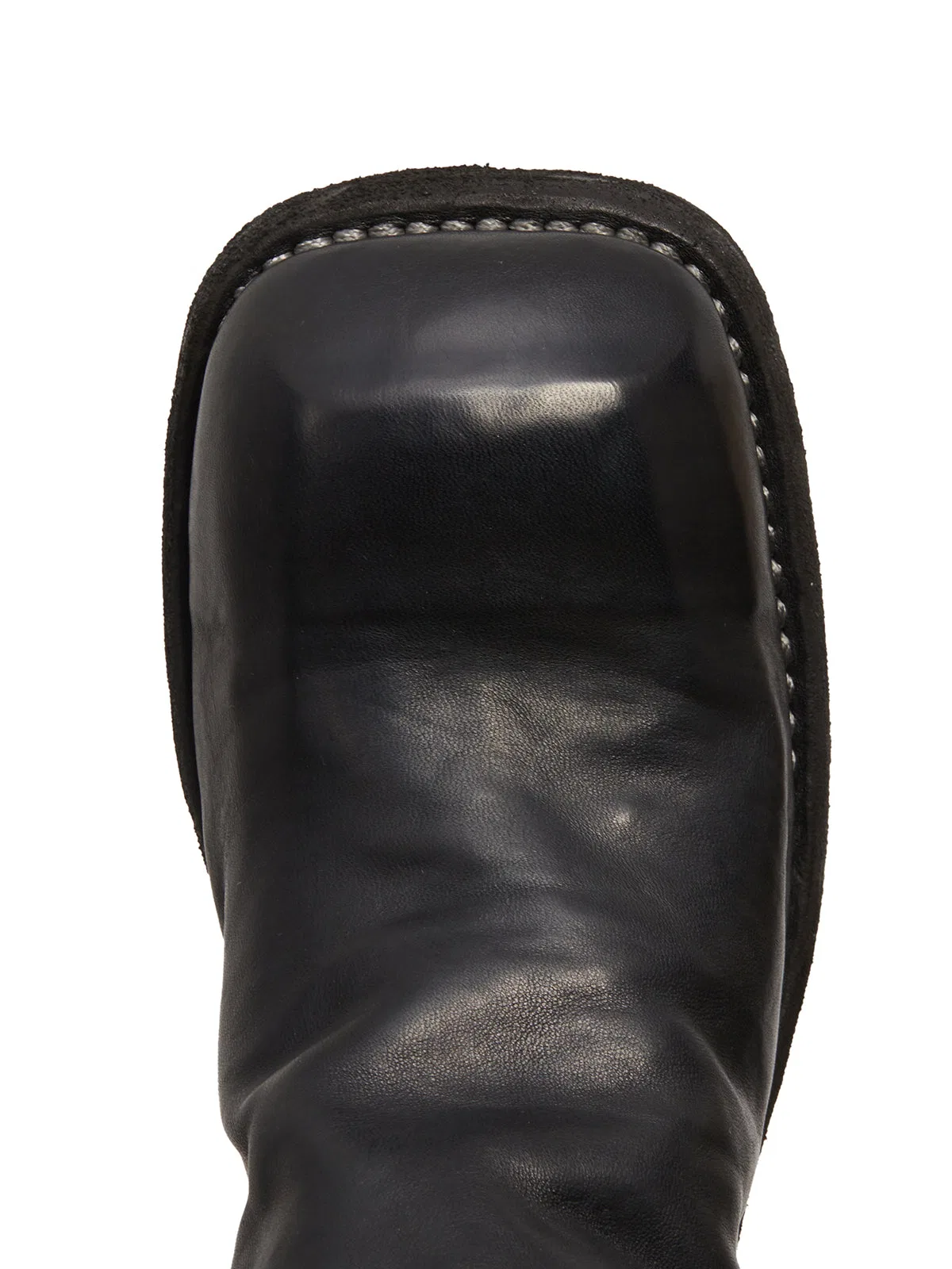 Guidi Stivale Con Zip In Pelle
