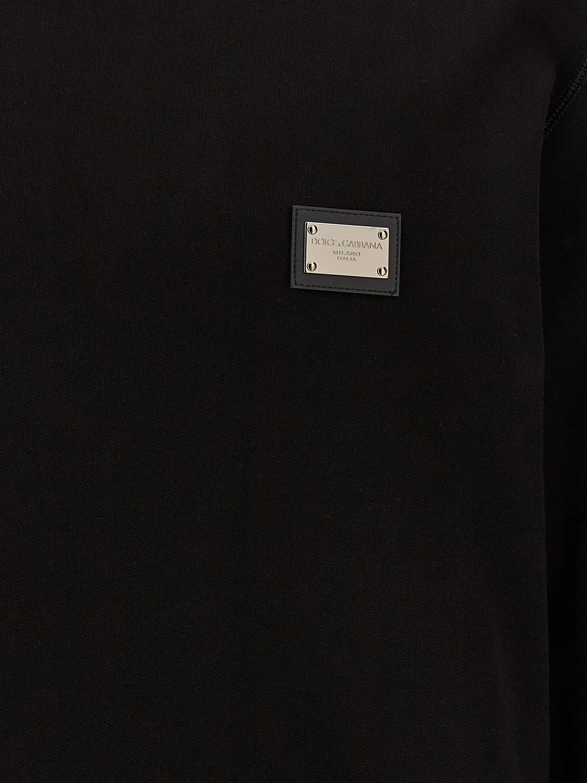 Dolce Gabbana Dolce & Gabbana Logo Plate Sweatshirt
