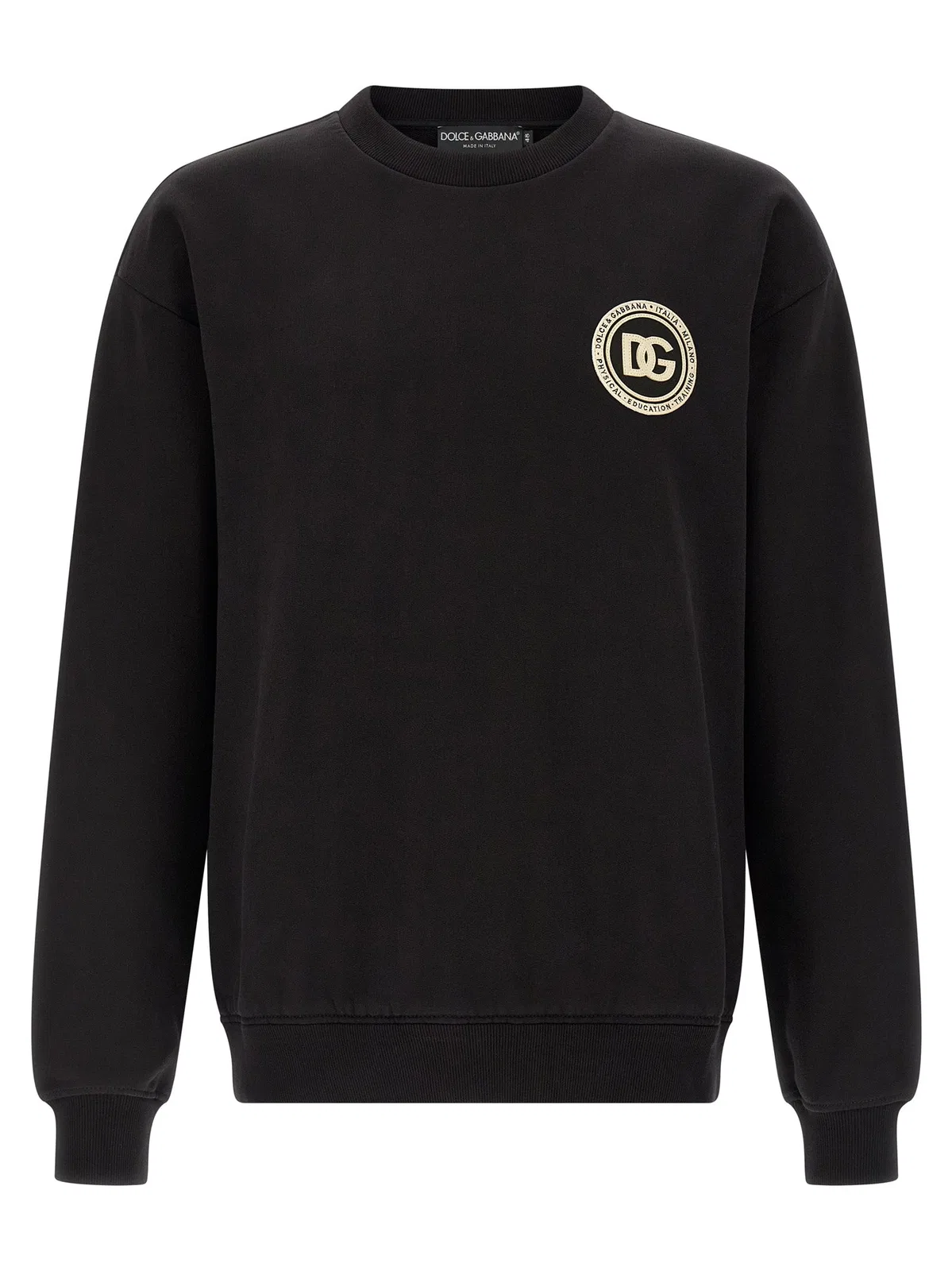 Dolce Gabbana Dolce & Gabbana 'Dg' Patch Sweatshirt