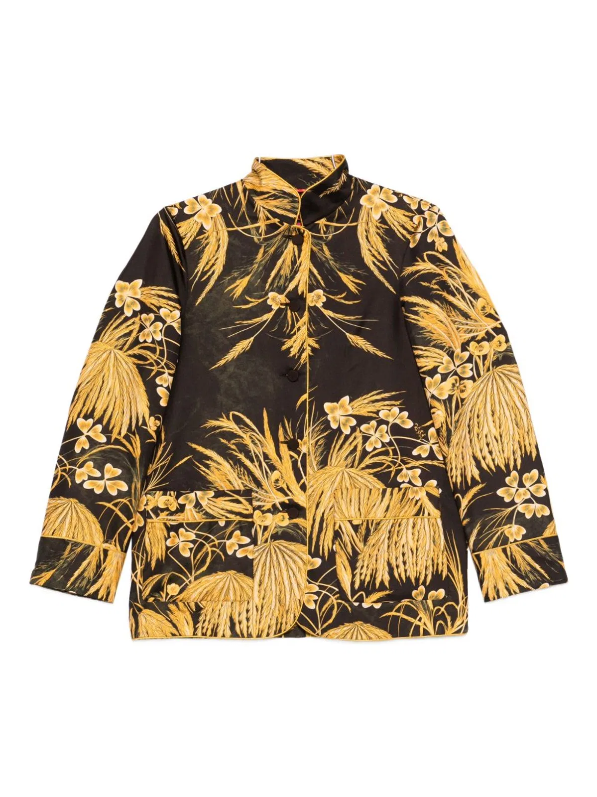 F.R.S For Restless Sleepers Printed Silk Shirt
