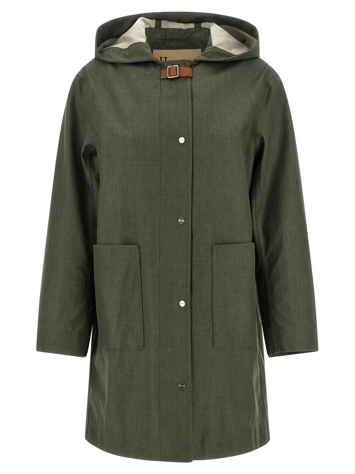 Herno Linen Raincoat