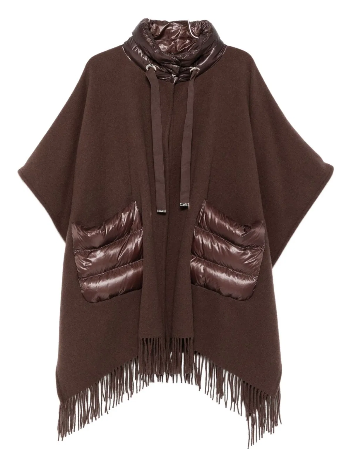 Herno Wool And Nylon Cape