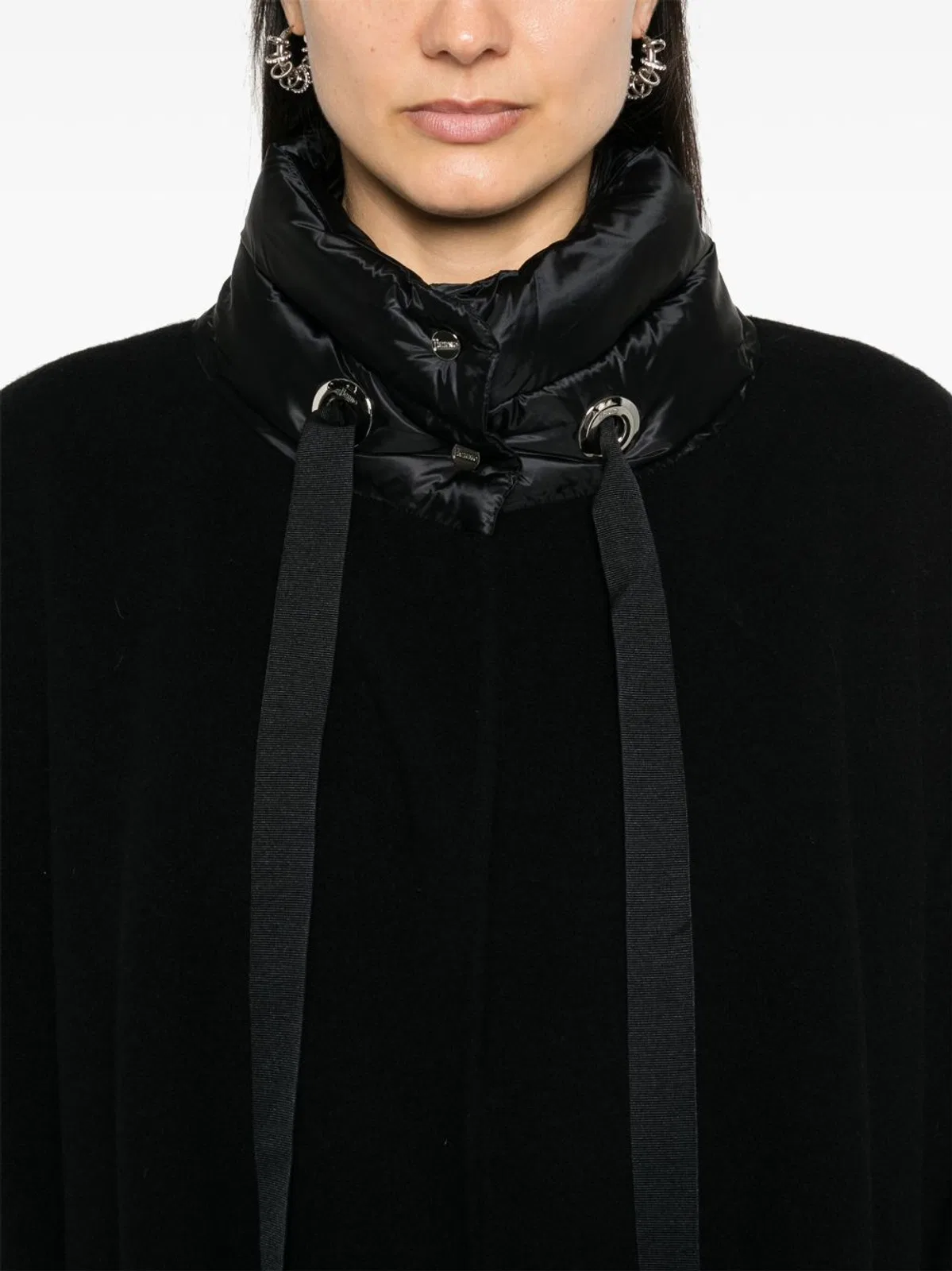 Herno Wool And Nylon Cape