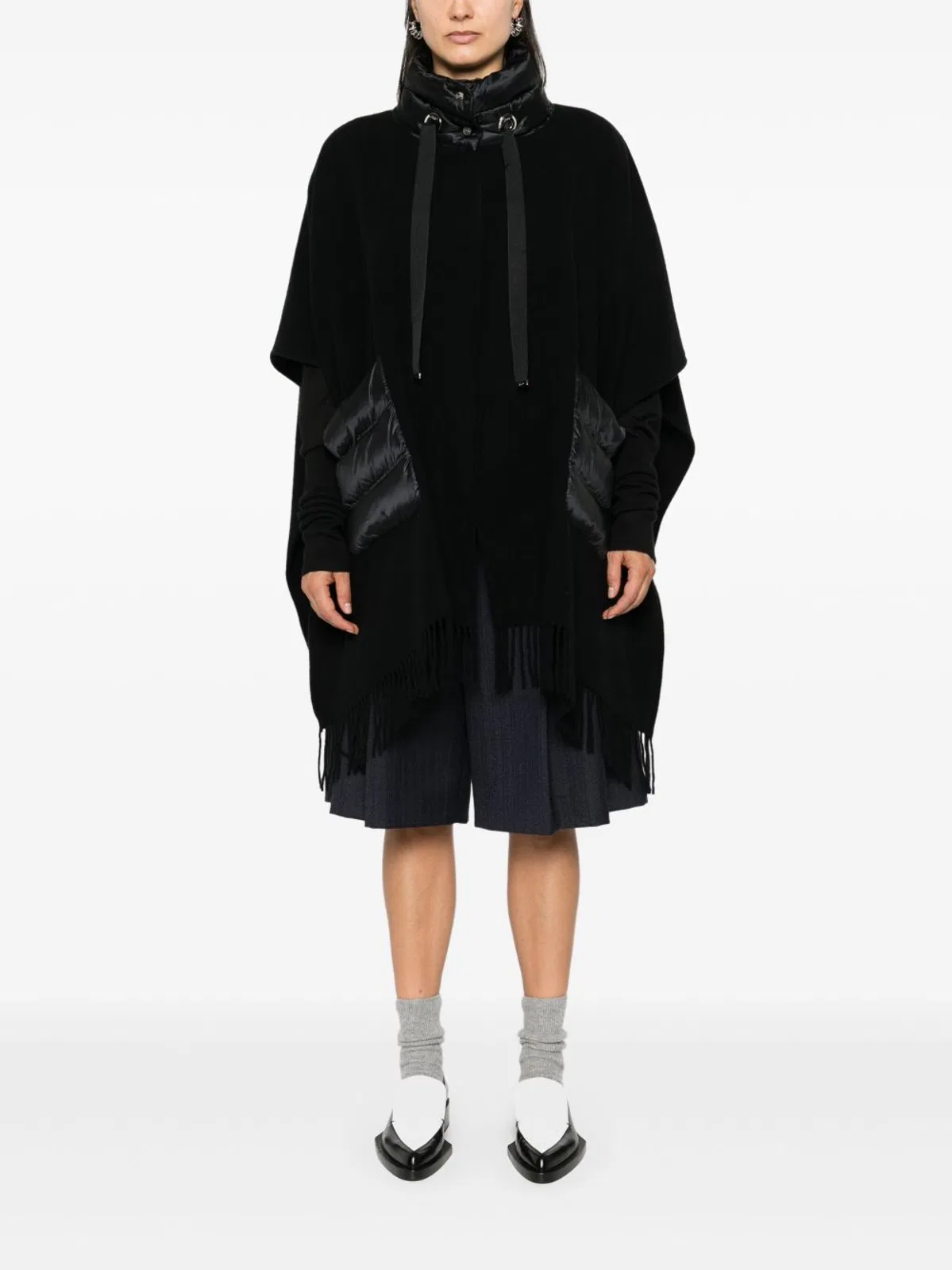 Herno Wool And Nylon Cape