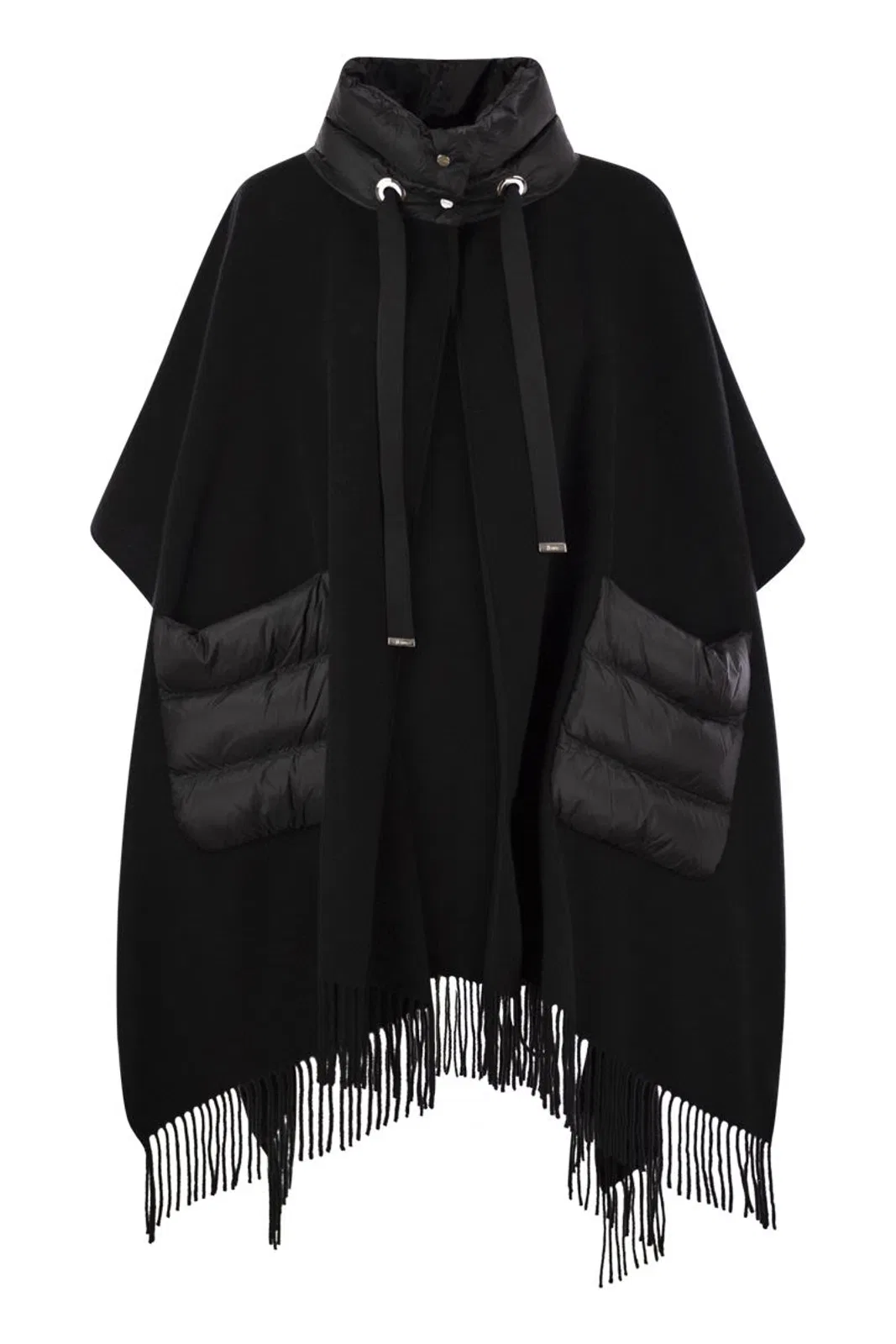 Herno Poncho Resort In Warmy E Nylon Ultraligh
