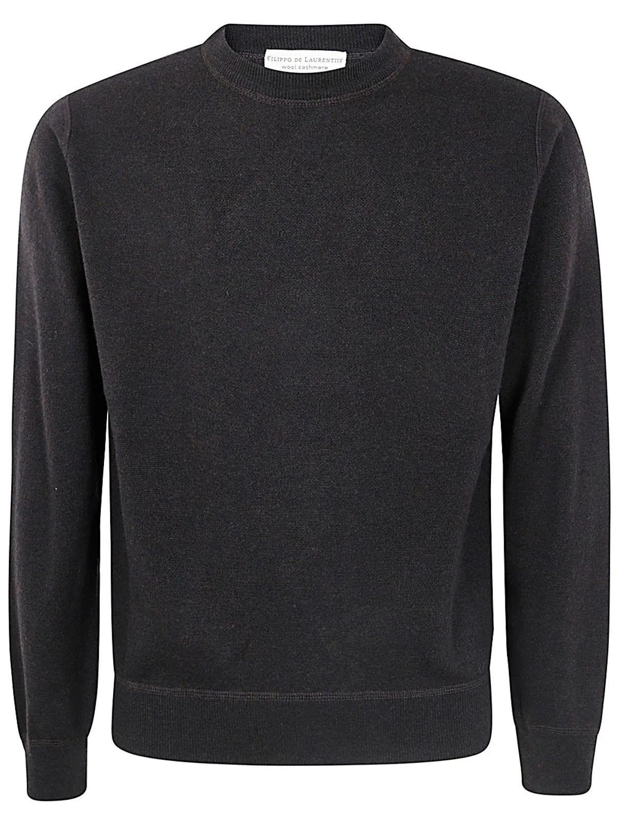 Filippo De Laurentiis Long Sleeves Cashmere Wool Round Neck Sw