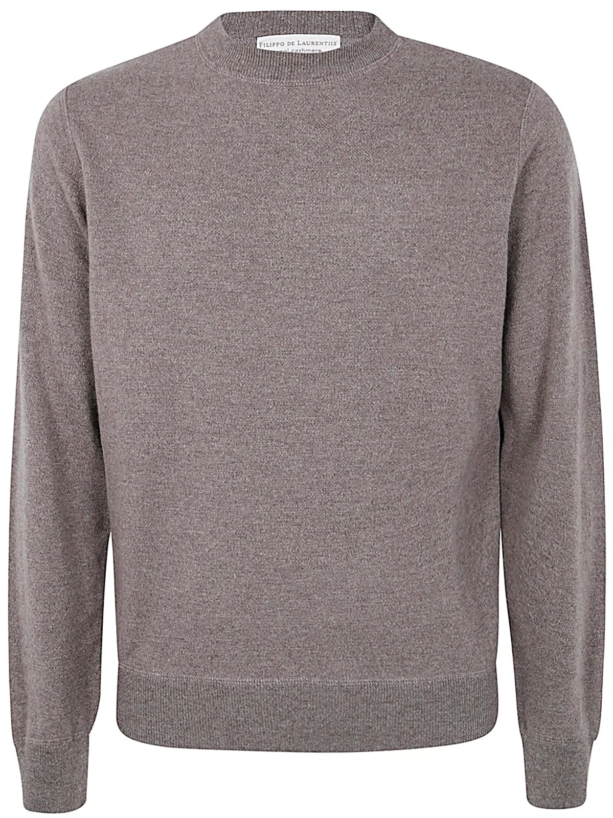 Filippo De Laurentiis Long Sleeves Cashmere Wool Round Neck Sw