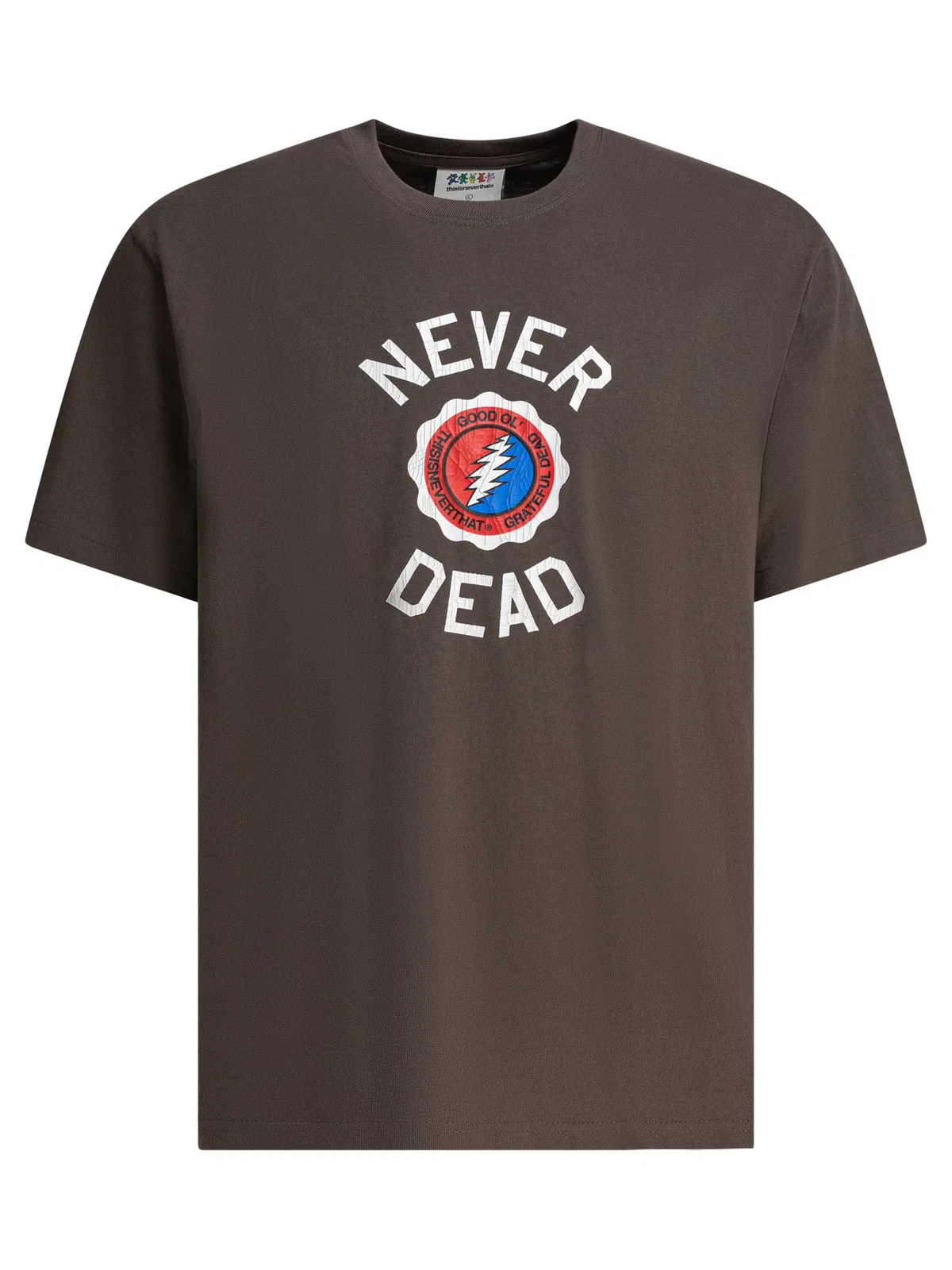 Thisisneverthat Brown Cotton X Grateful Dead T-Shirt