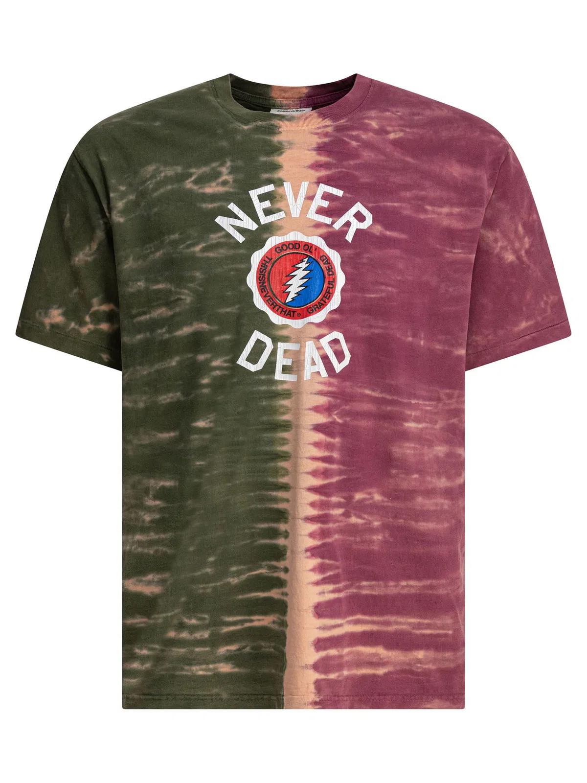 Thisisneverthat Green Cotton X Grateful Dead T-Shirt