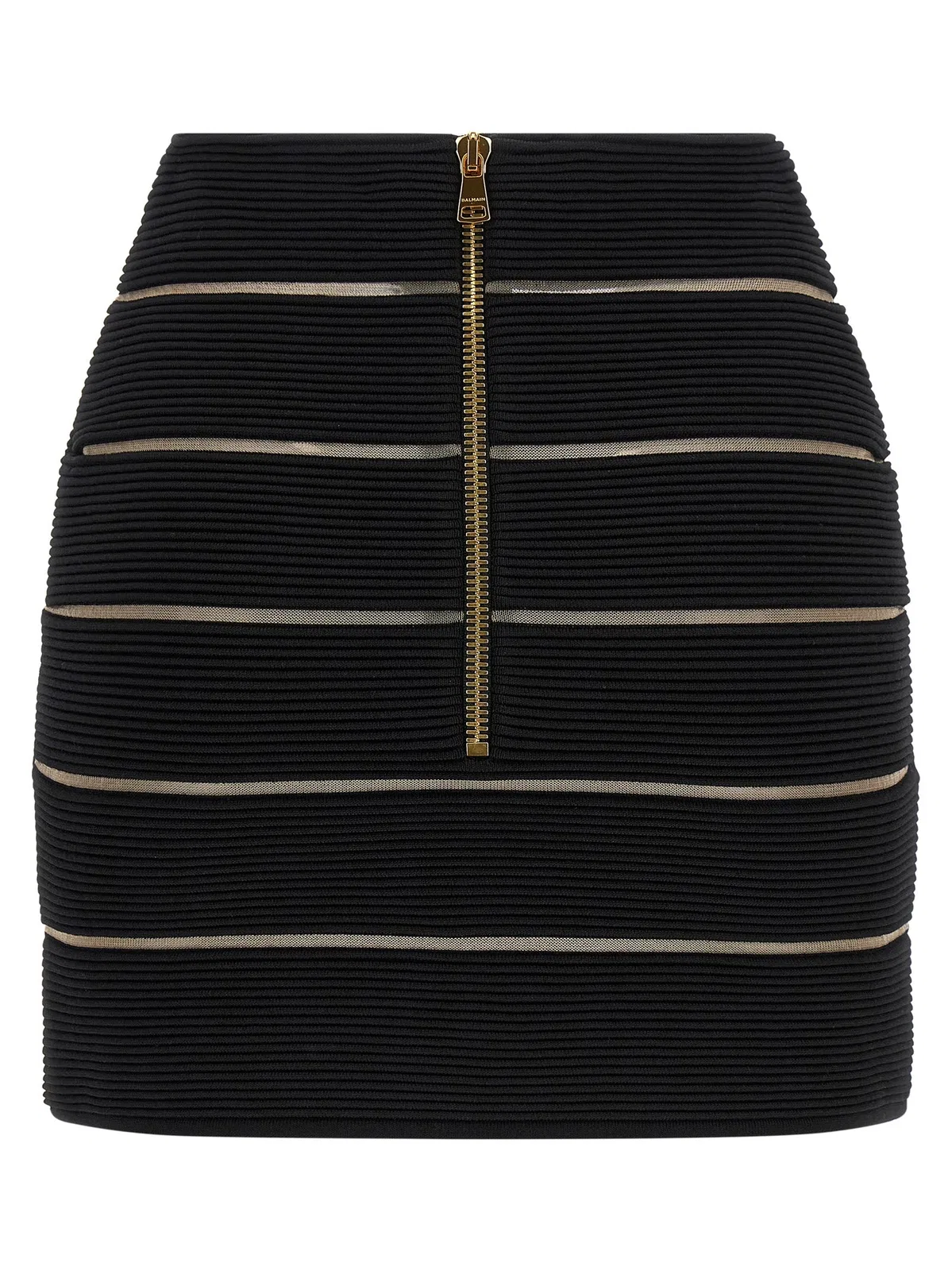 Balmain V-Shaped Waist Skirt