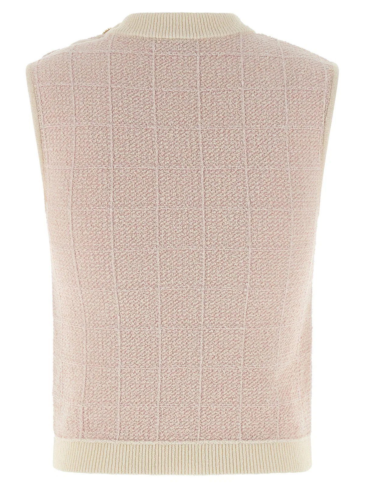 Balmain 'Testa Di Leone' Tweed Vest