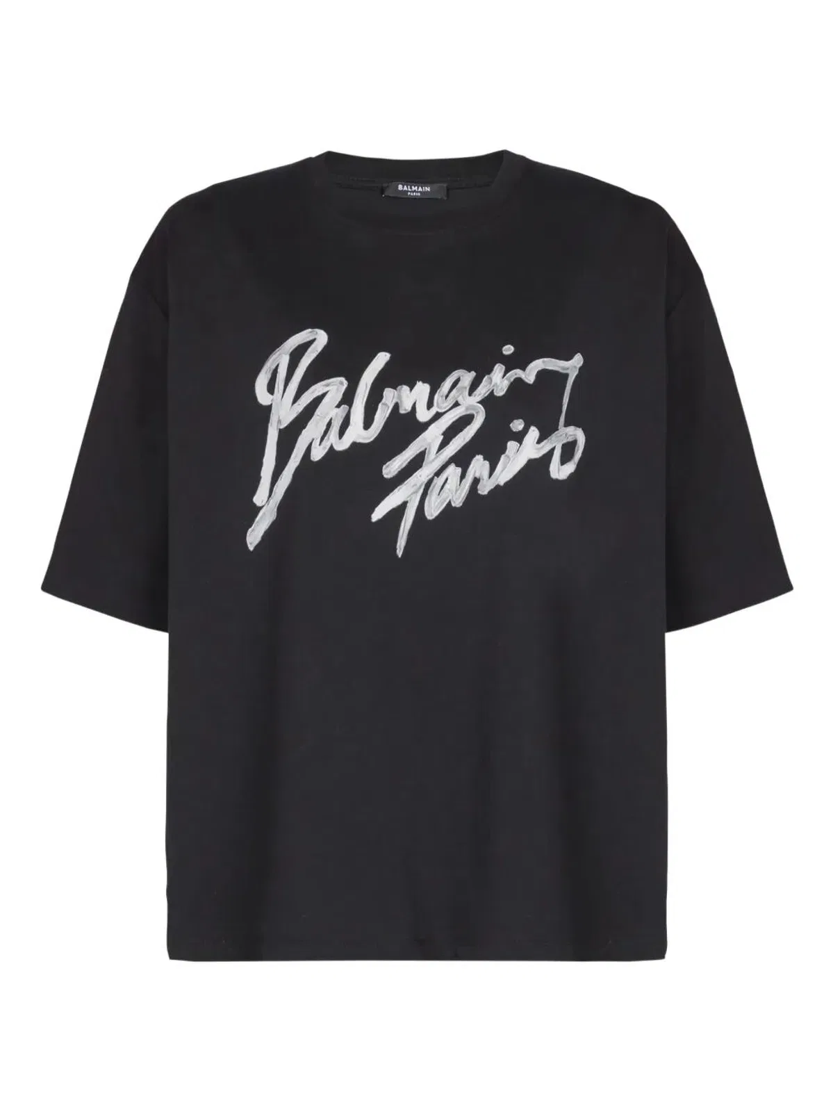 Balmain Logo Cotton T-Shirt