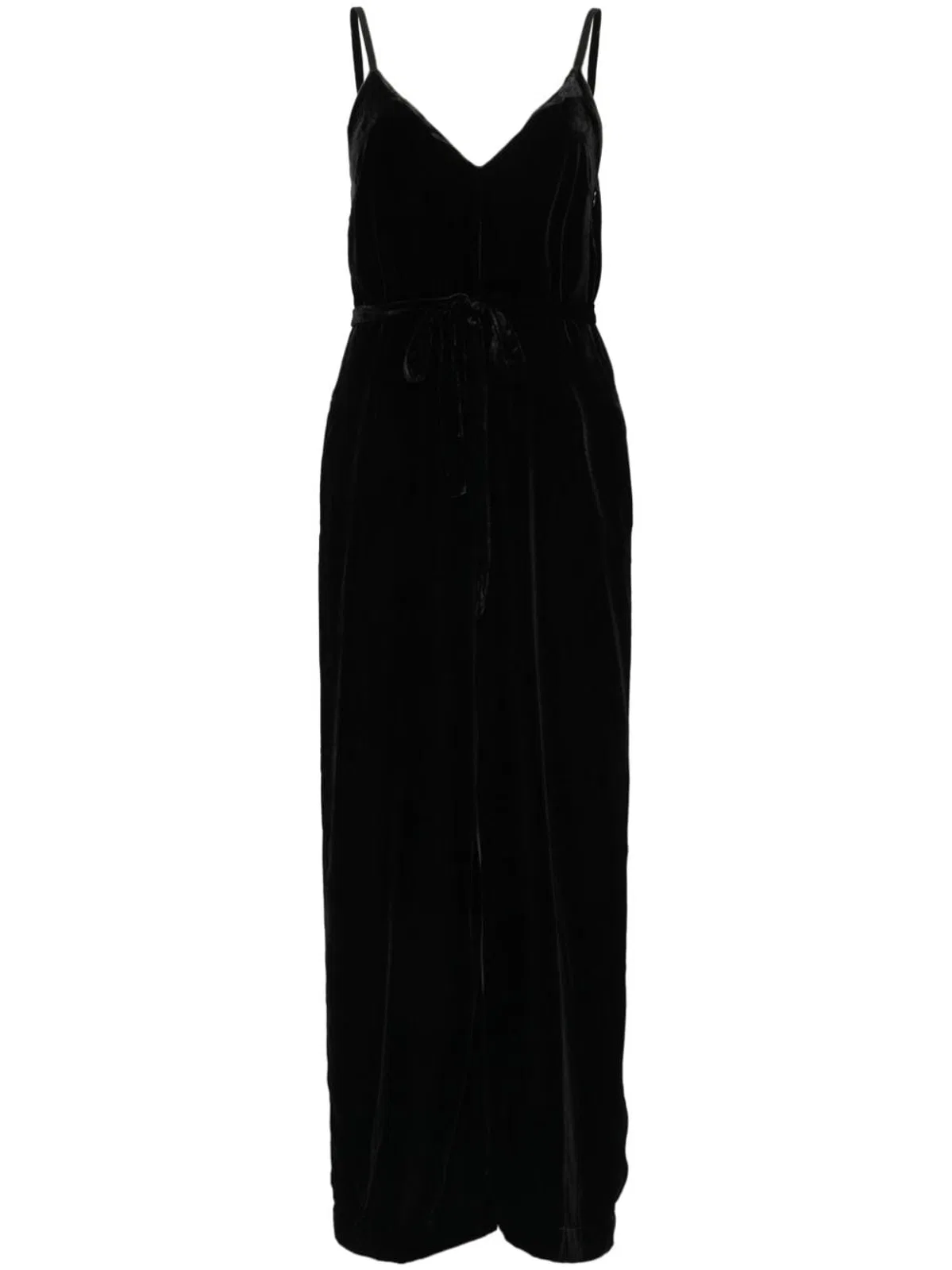 Gold Hawk Velvet Jumpsuit