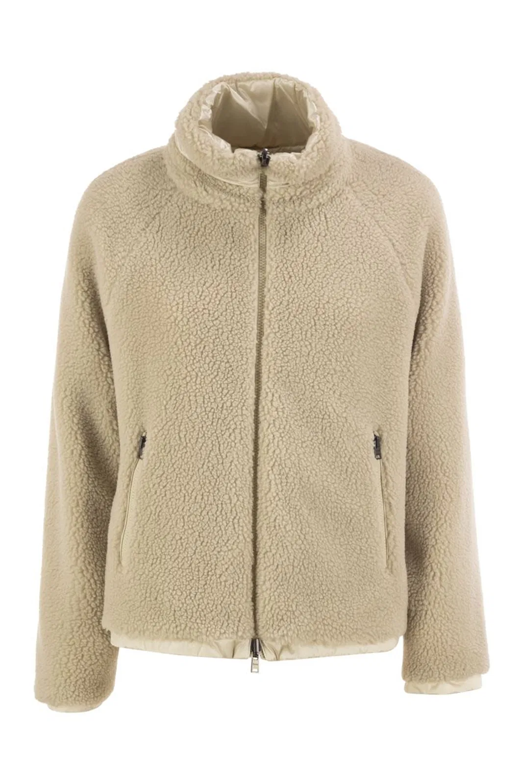 Herno Reversible Teddy Fleece And Technical Ny