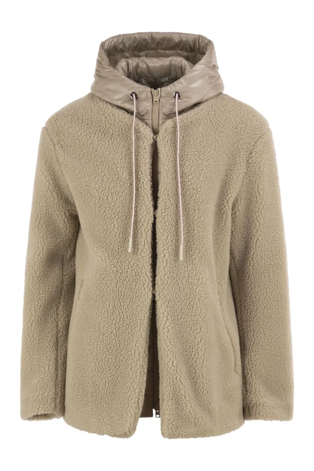 Herno Teddy Jacket With Padded Hood