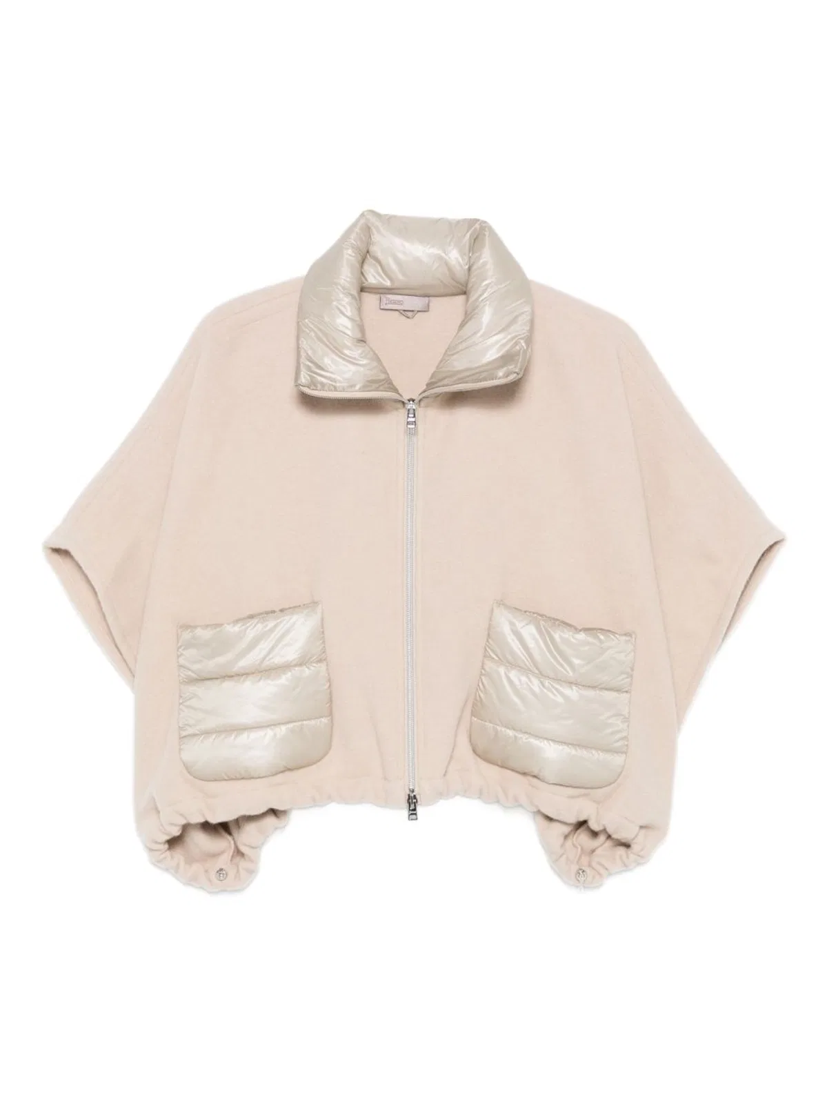 Herno Wool And Nylon Short Down Jacket