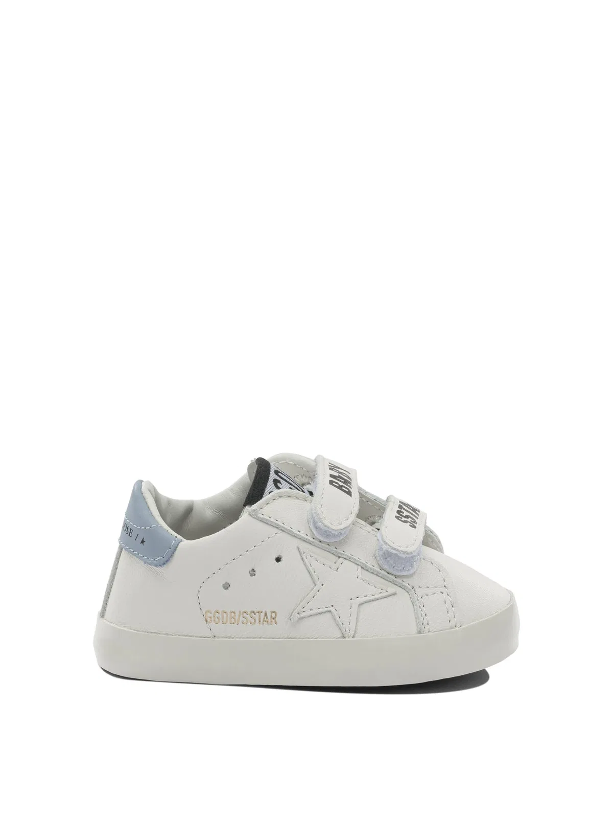 Golden Goose Kids White Ovine Leather Sneakers
