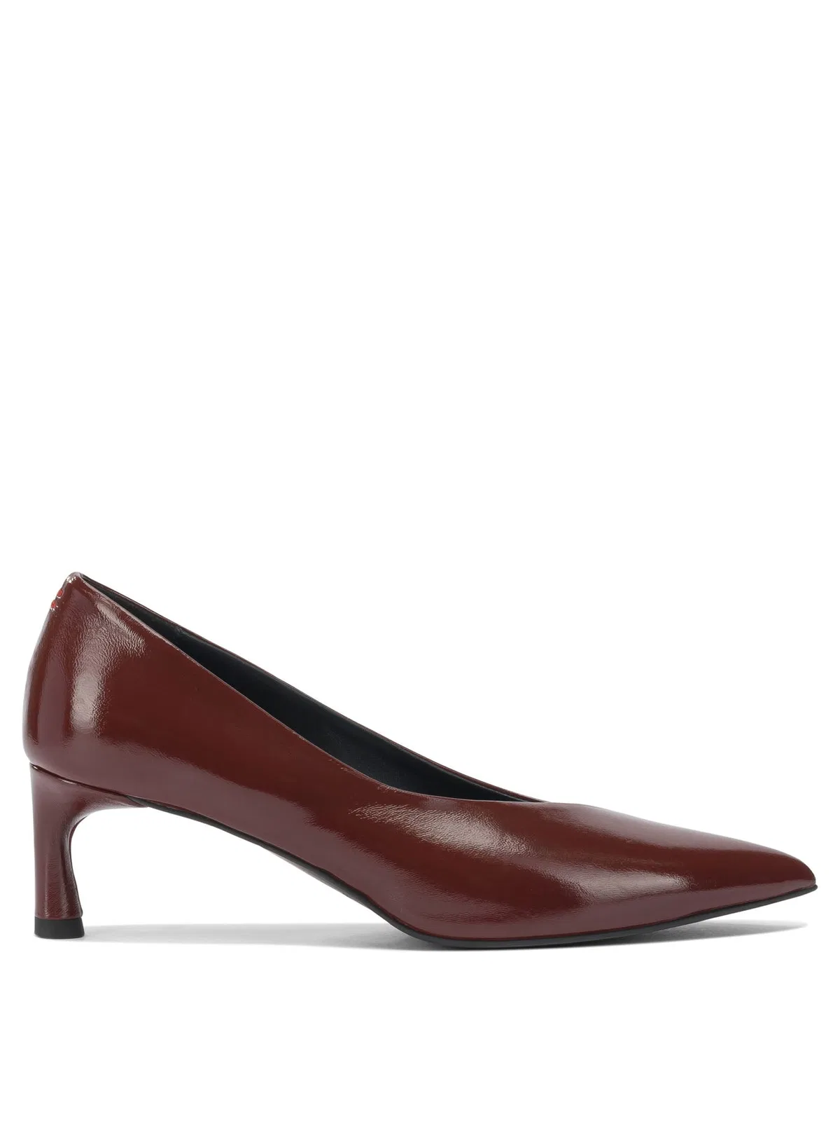 Halmanera Bordeaux Leather Heeled Shoes