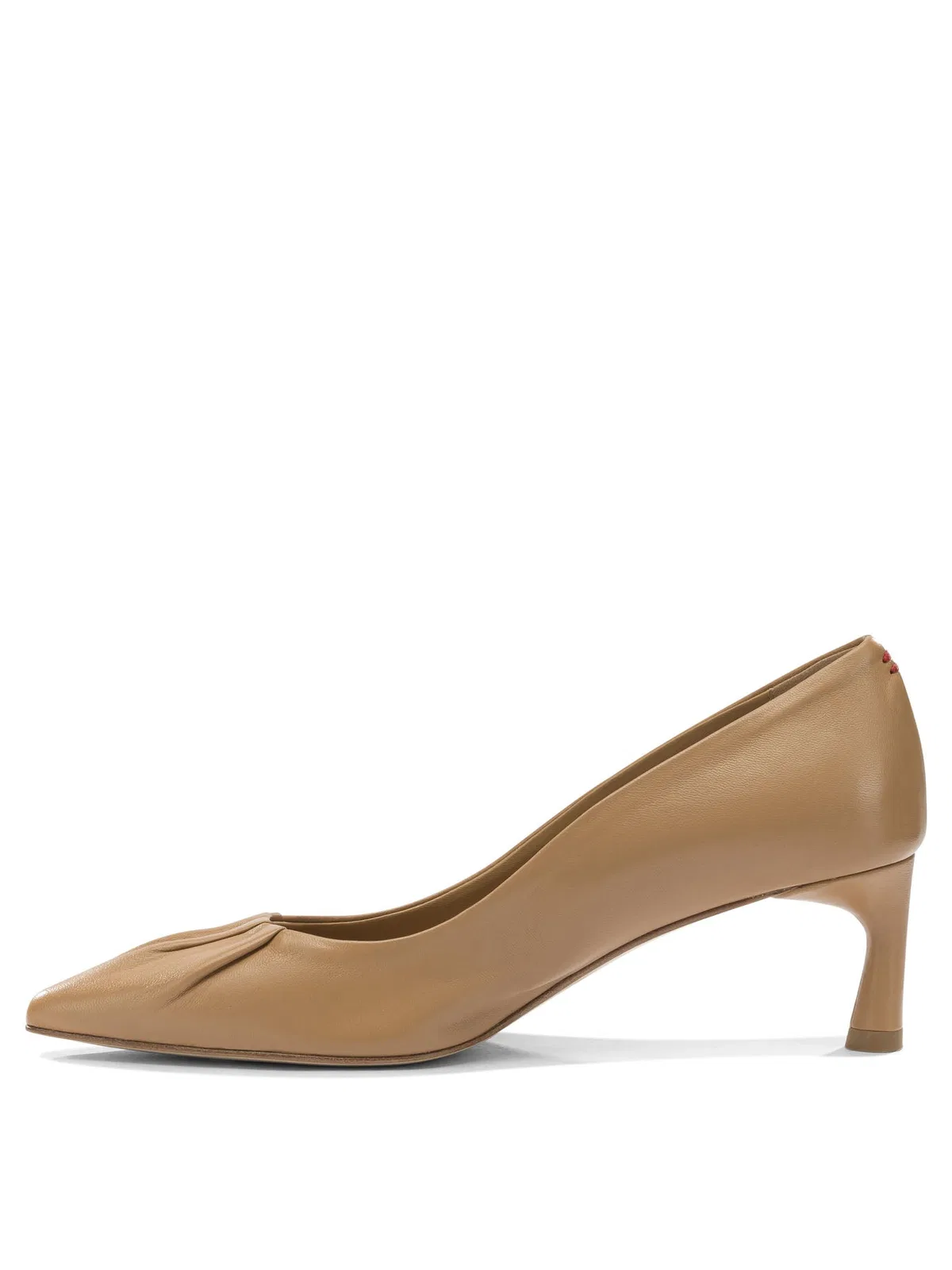 Halmanera Brown Leather Heeled Shoes