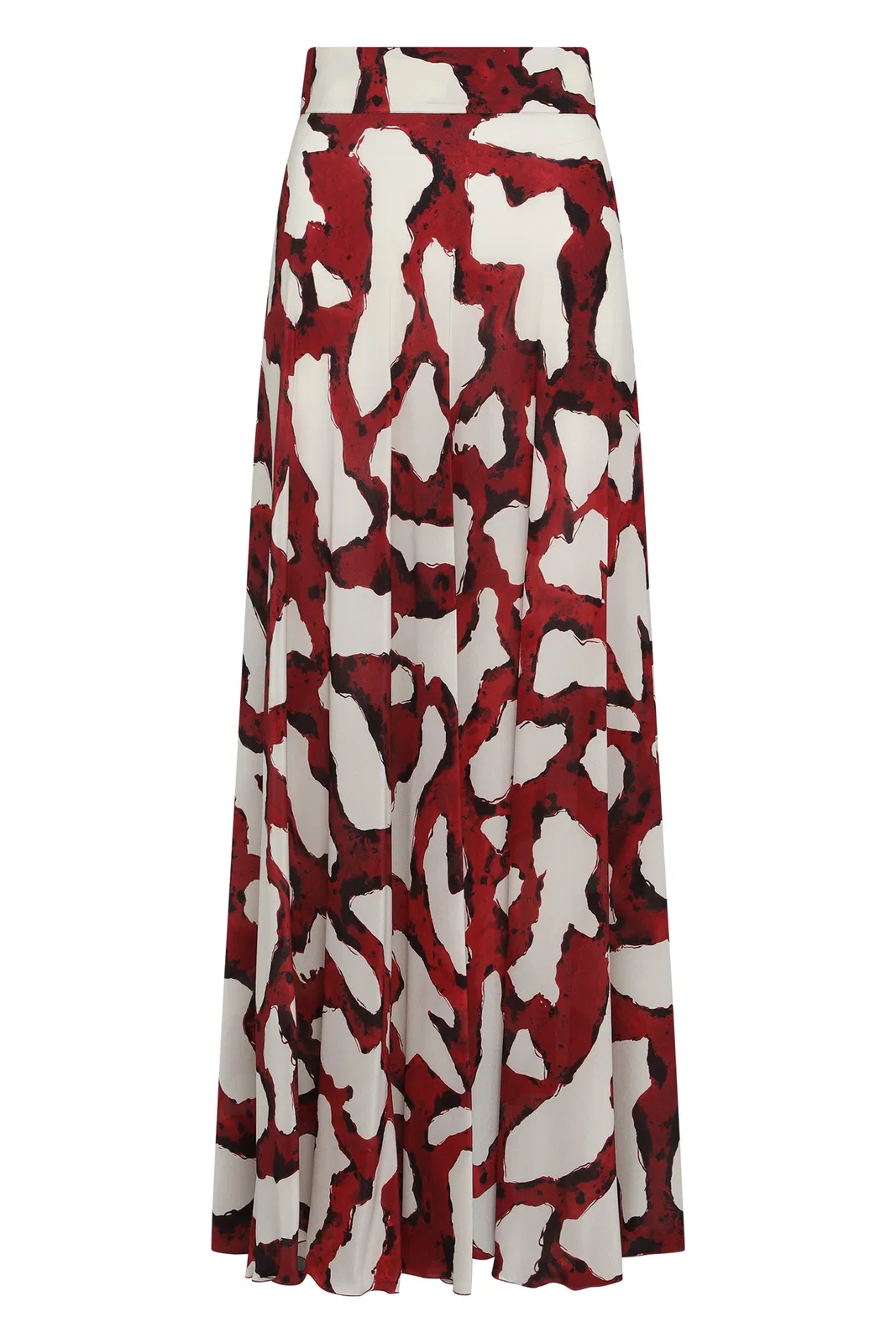 Marinella Piccinno Printed Silk Skirt