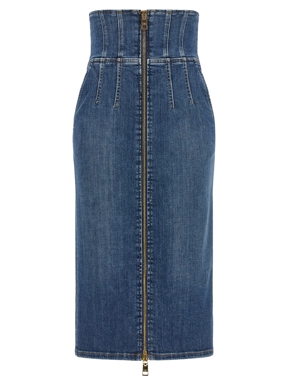 Elisabetta Franchi Denim Skirt