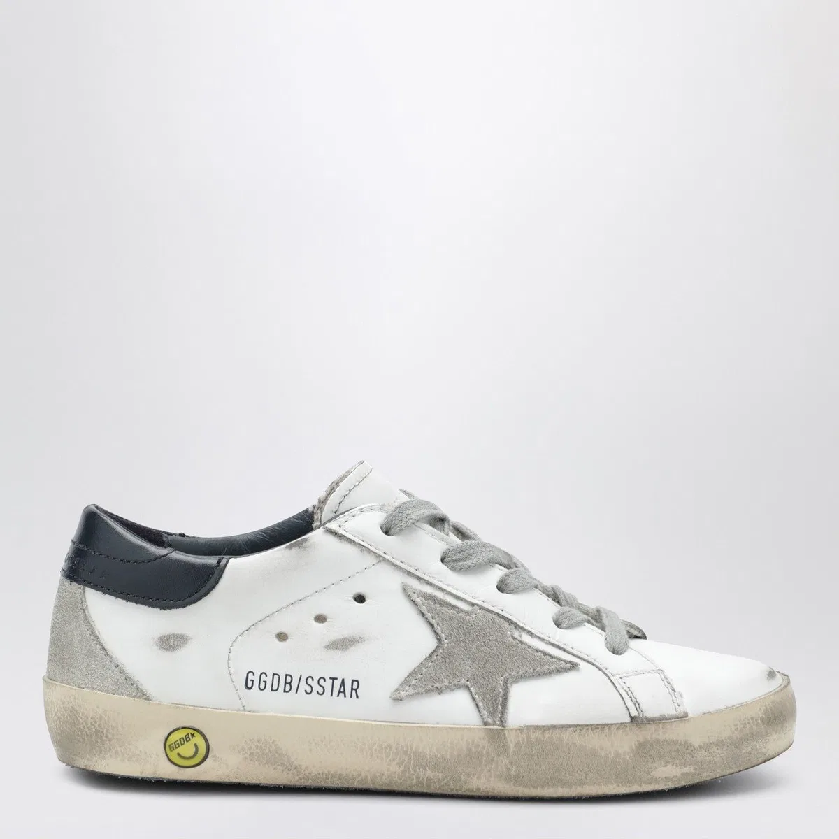 Golden Goose Kids Superstar Sneakers In Vintage White
