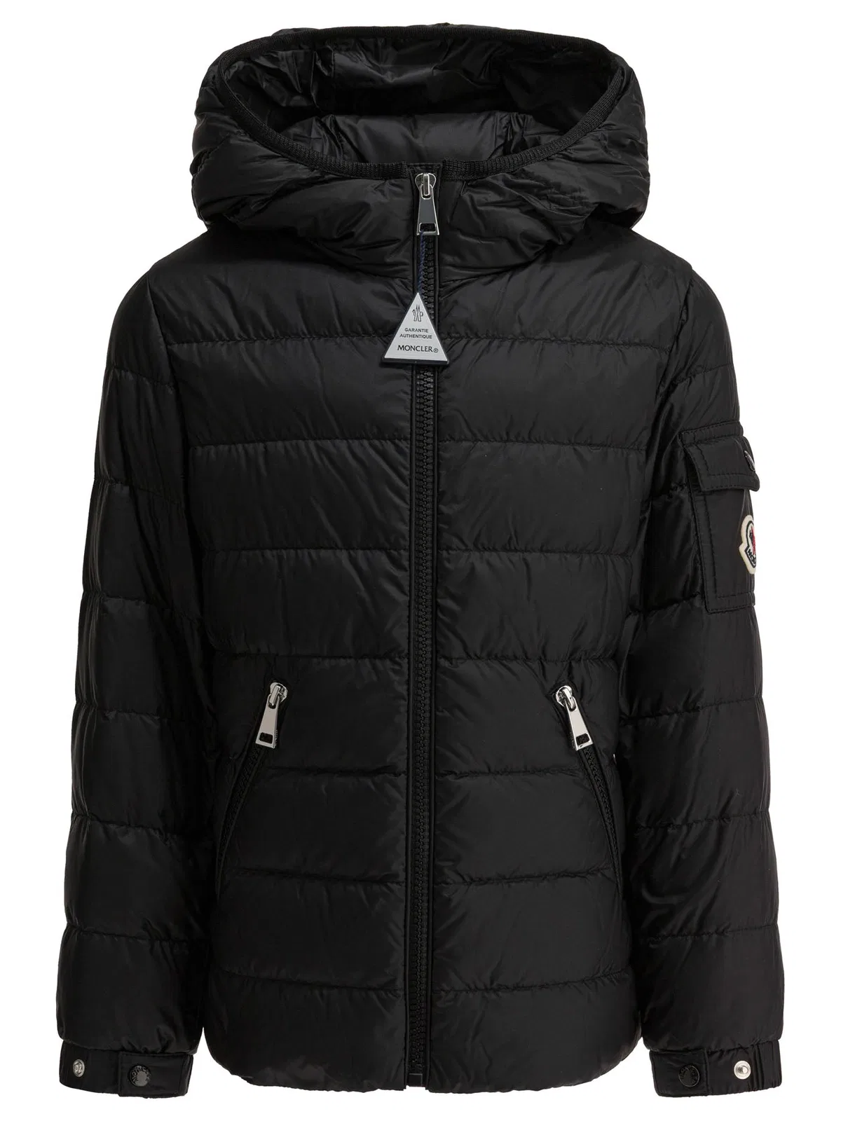 Moncler Kids Black Polyester Down Jacket