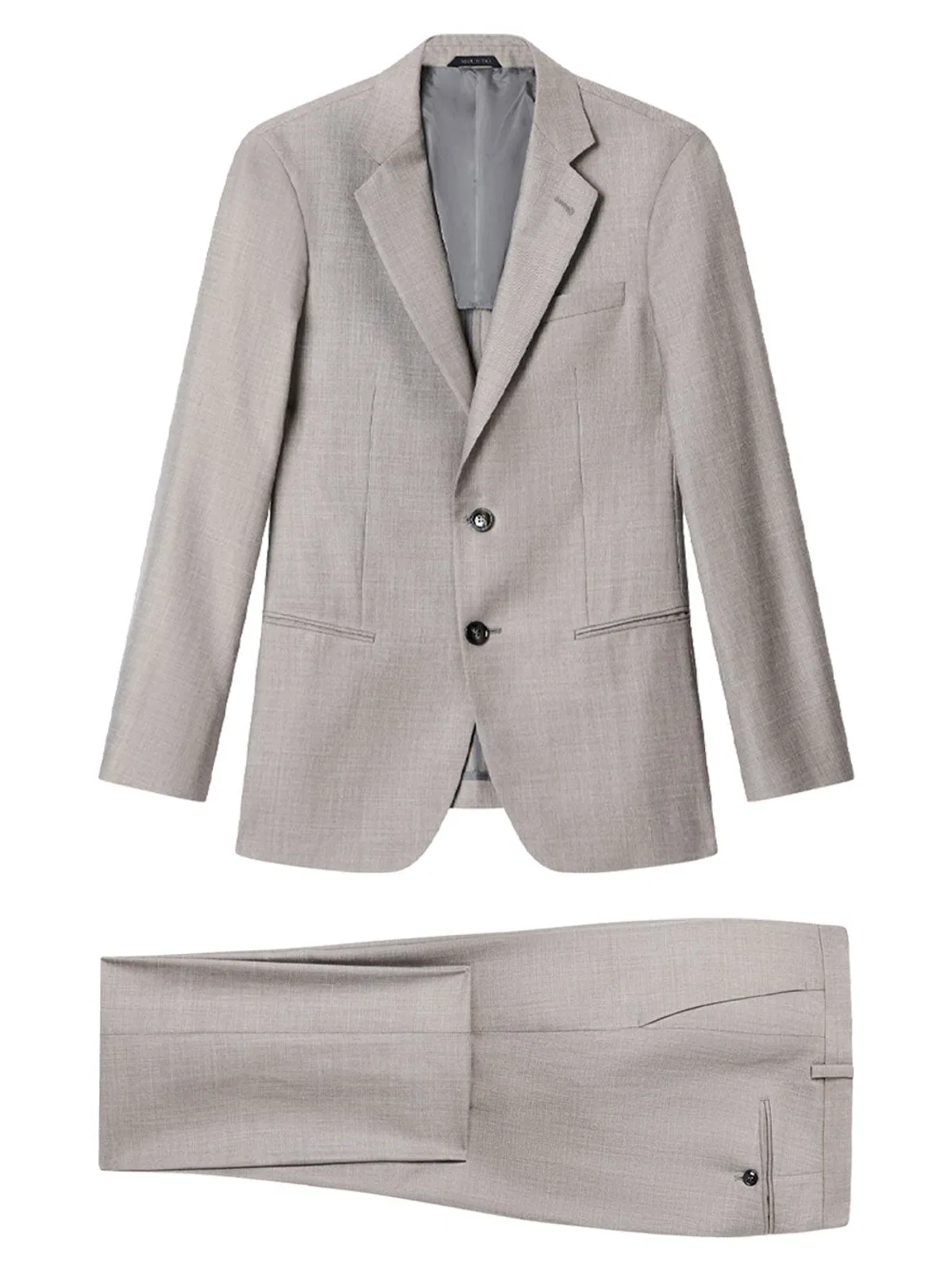 Giorgio Armani Soho Line Single-Breasted Suit In Wool, 