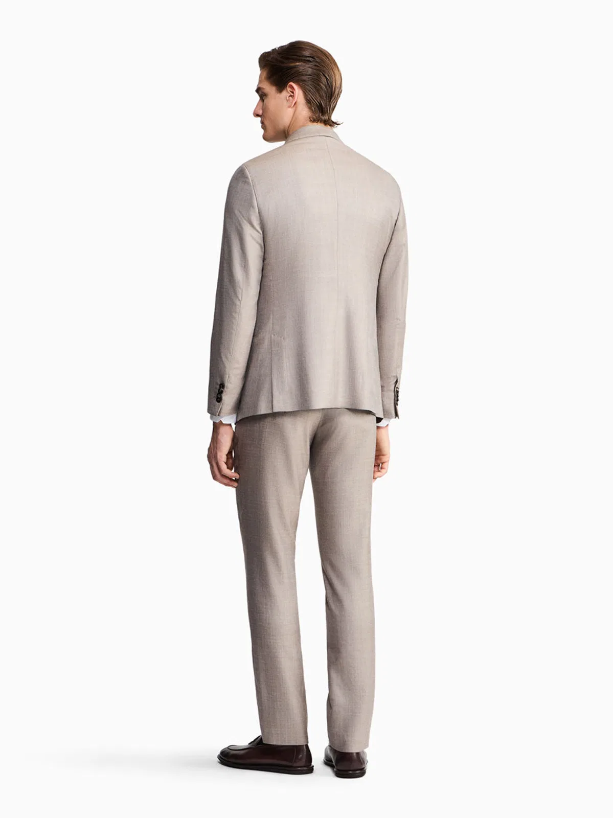 Giorgio Armani Soho Line Single-Breasted Suit In Wool, 
