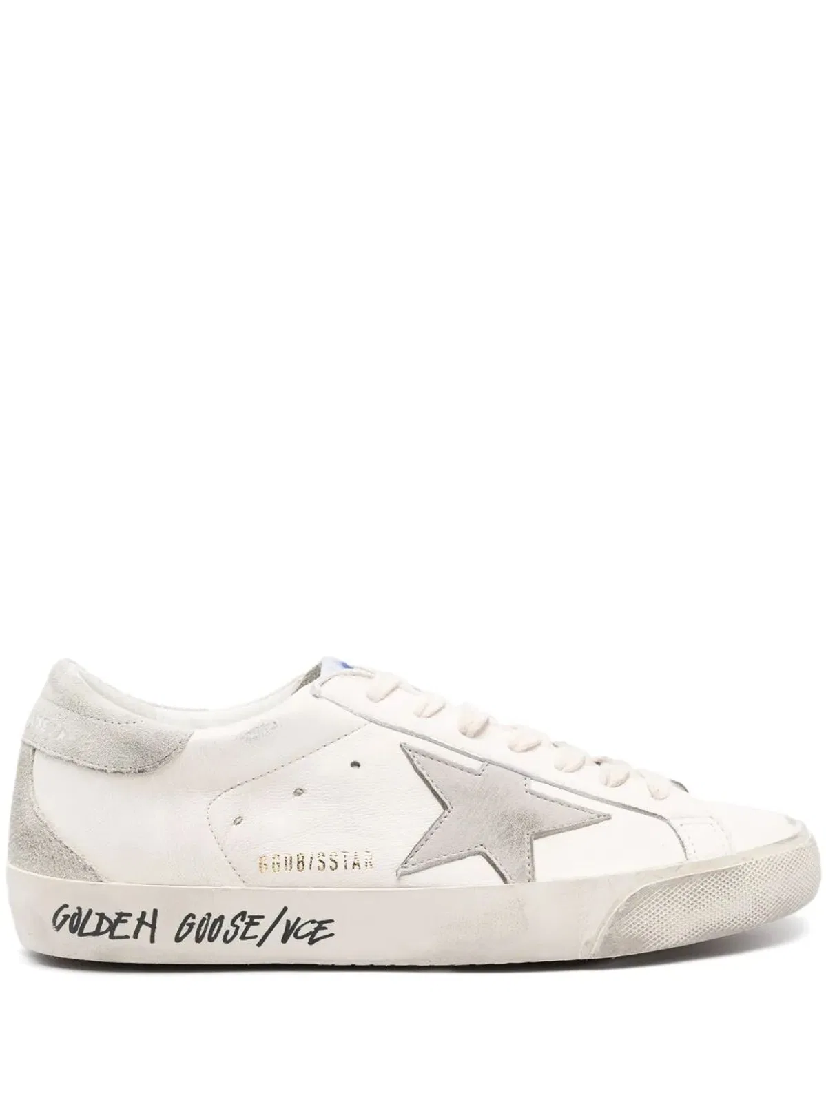 Golden Goose "Superstar" Nappa Upper Nabuk Star Suede