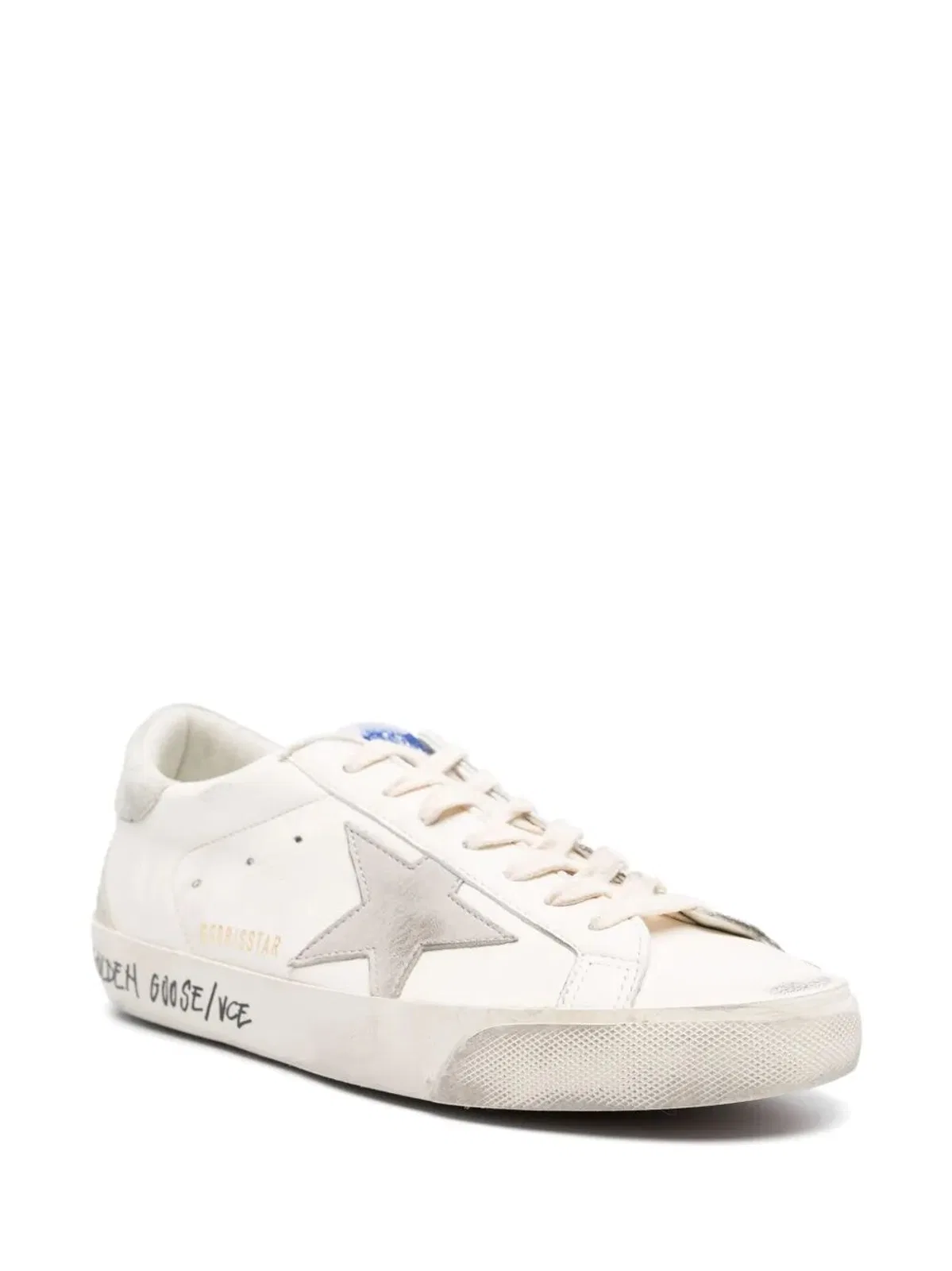 Golden Goose "Superstar" Nappa Upper Nabuk Star Suede