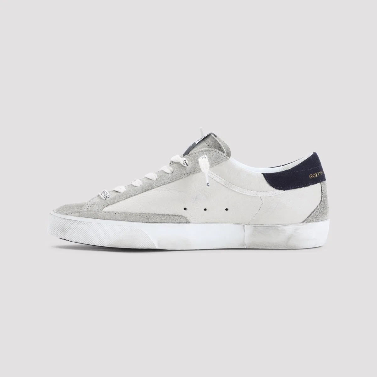 Golden Goose "Superstar" Nappa Upper Suede Toe Heel A