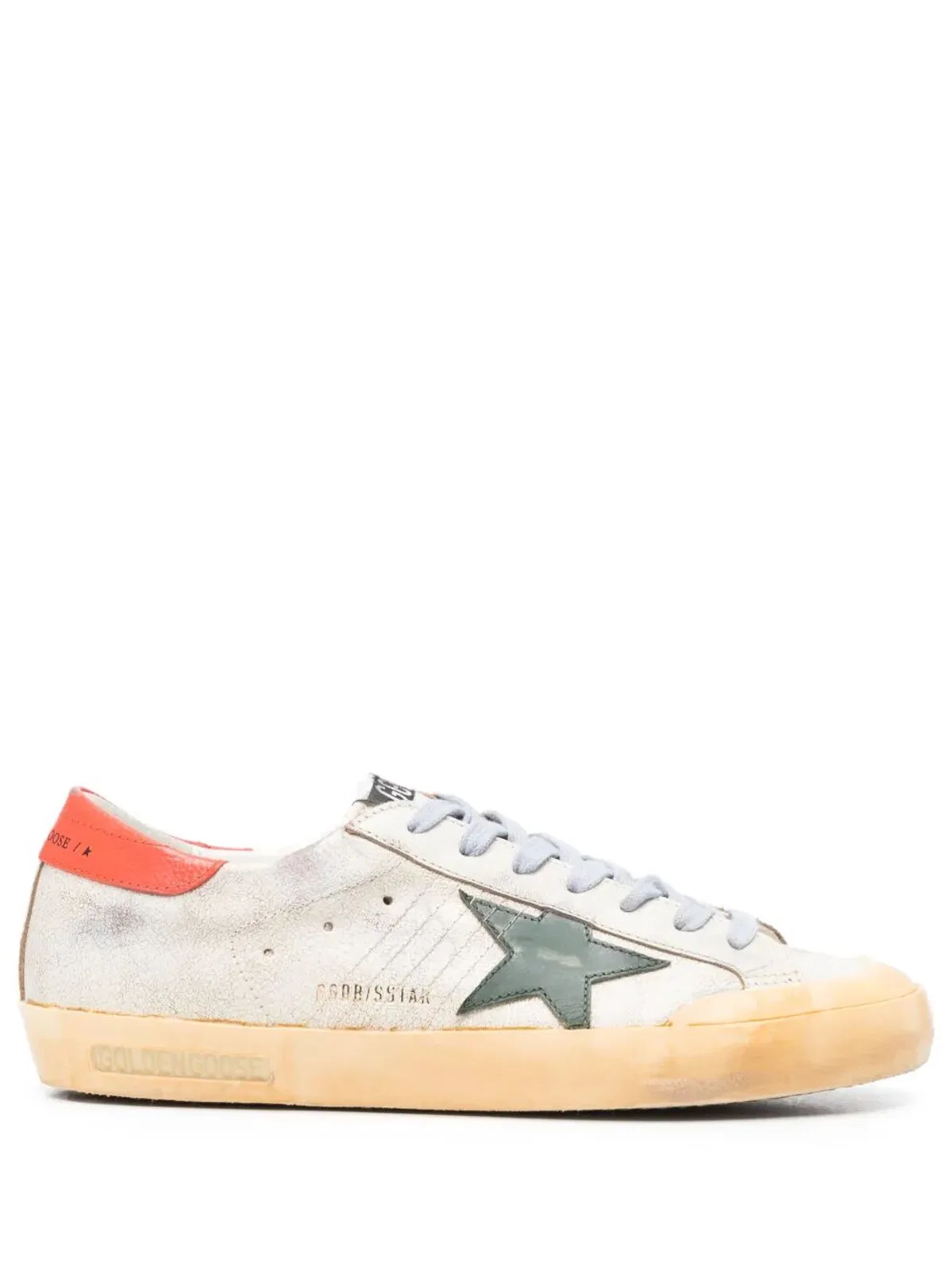 Golden Goose "Super Star" Leather Upper And Tongue Su