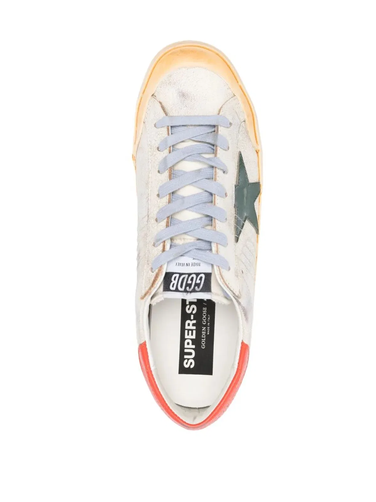Golden Goose "Super Star" Leather Upper And Tongue Su