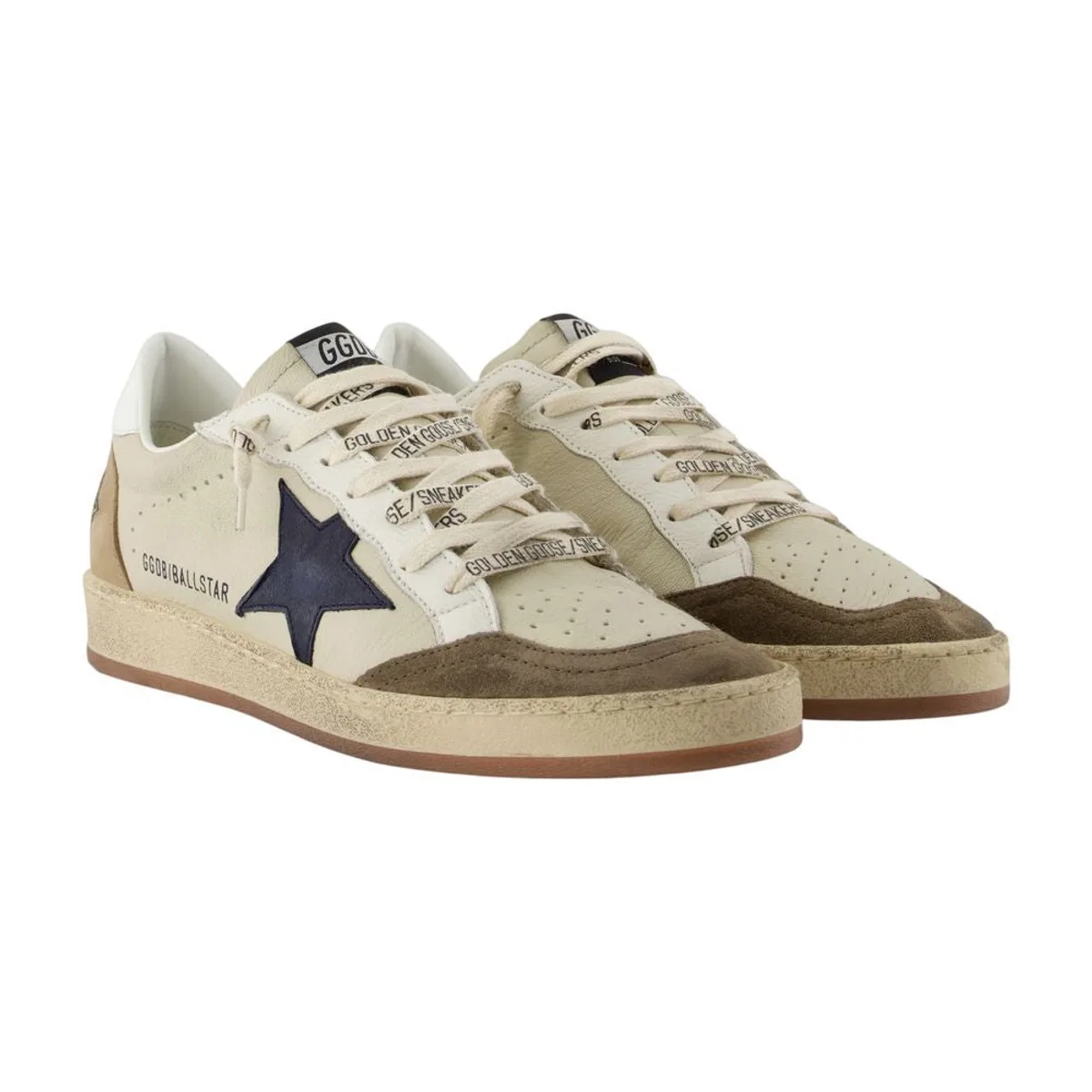 Golden Goose "Ballstar" Nappa Upper Suede Toe Nabuk S