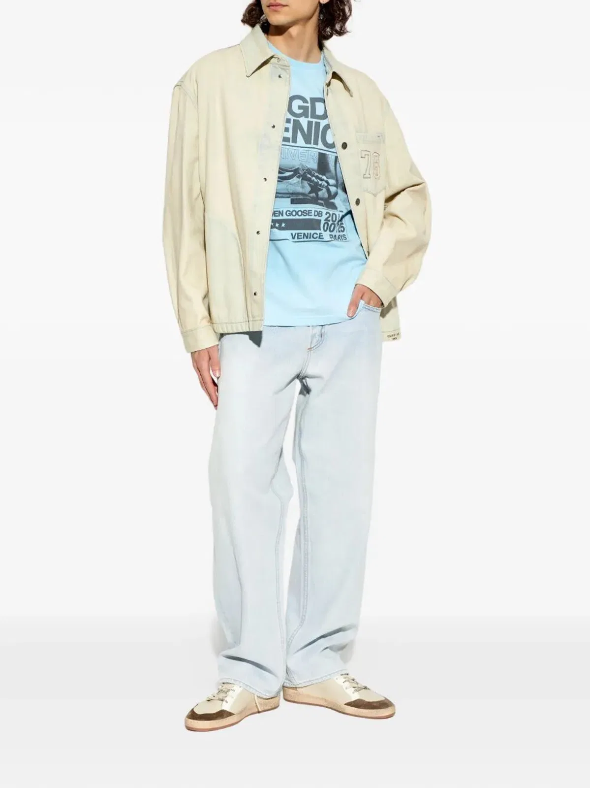 Golden Goose "Ballstar" Nappa Upper Suede Toe Nabuk S