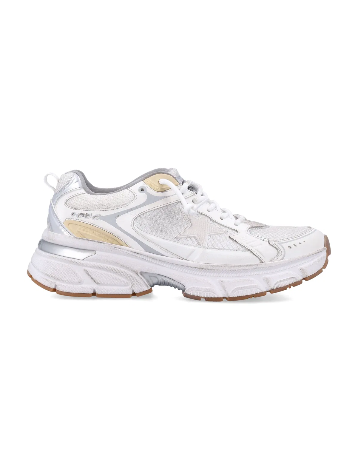 Golden Goose Men's Sneakers Lightstar In Leather And
