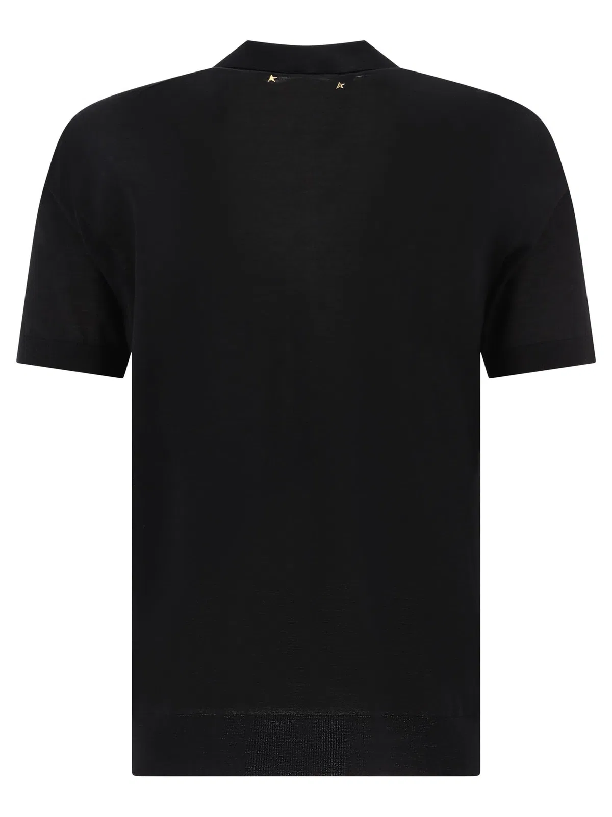 Golden Goose Merino Wool Button-Down Polo Shirt