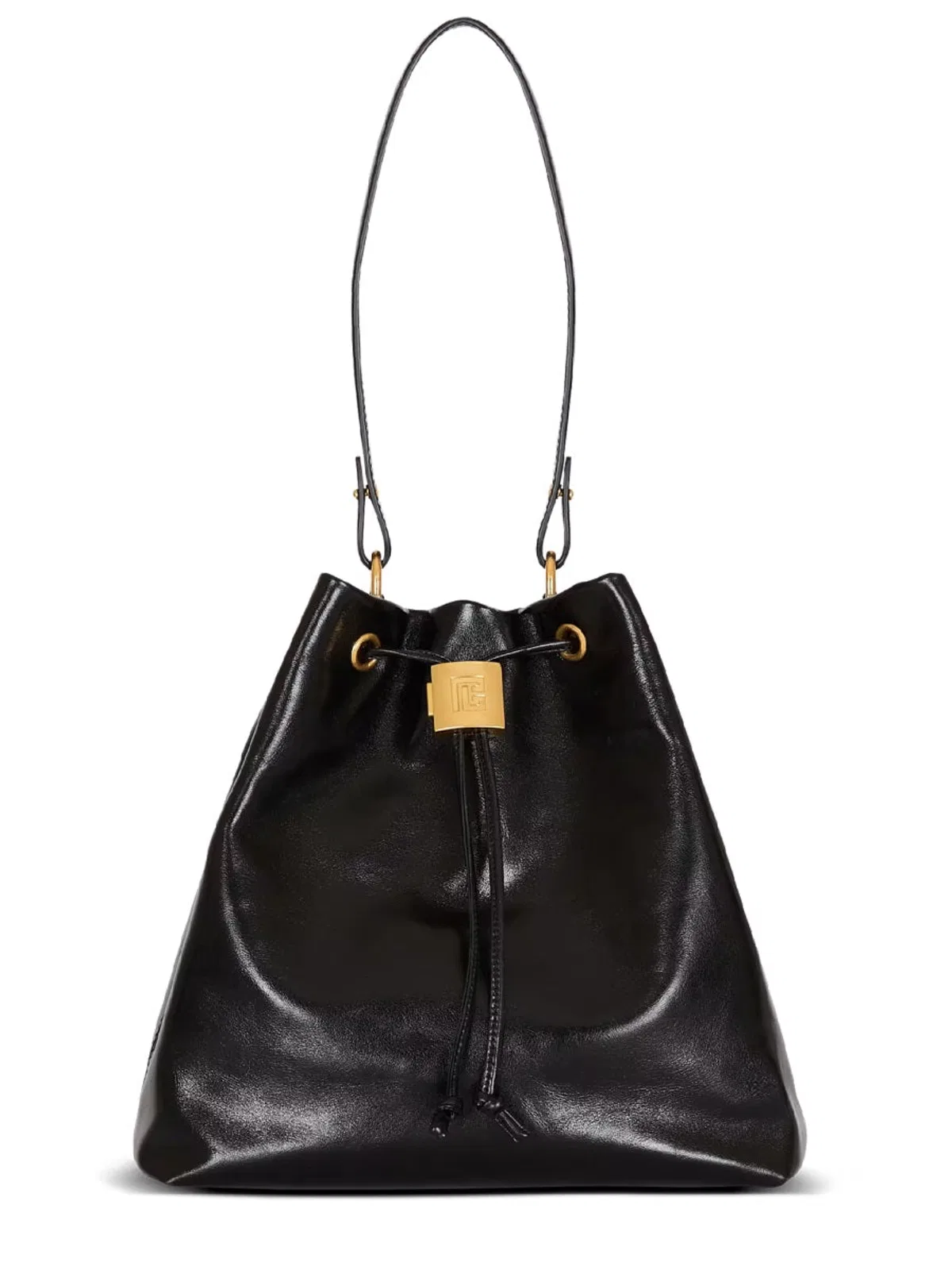 Balmain Black Backpack
