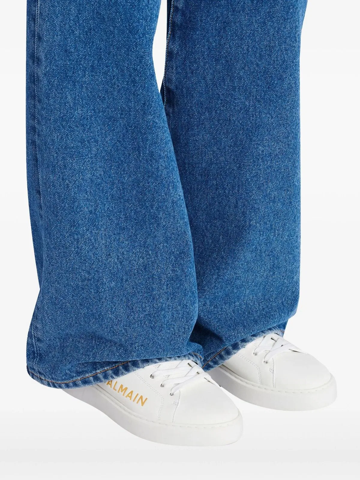 Balmain B-Court Low Top Lace Up