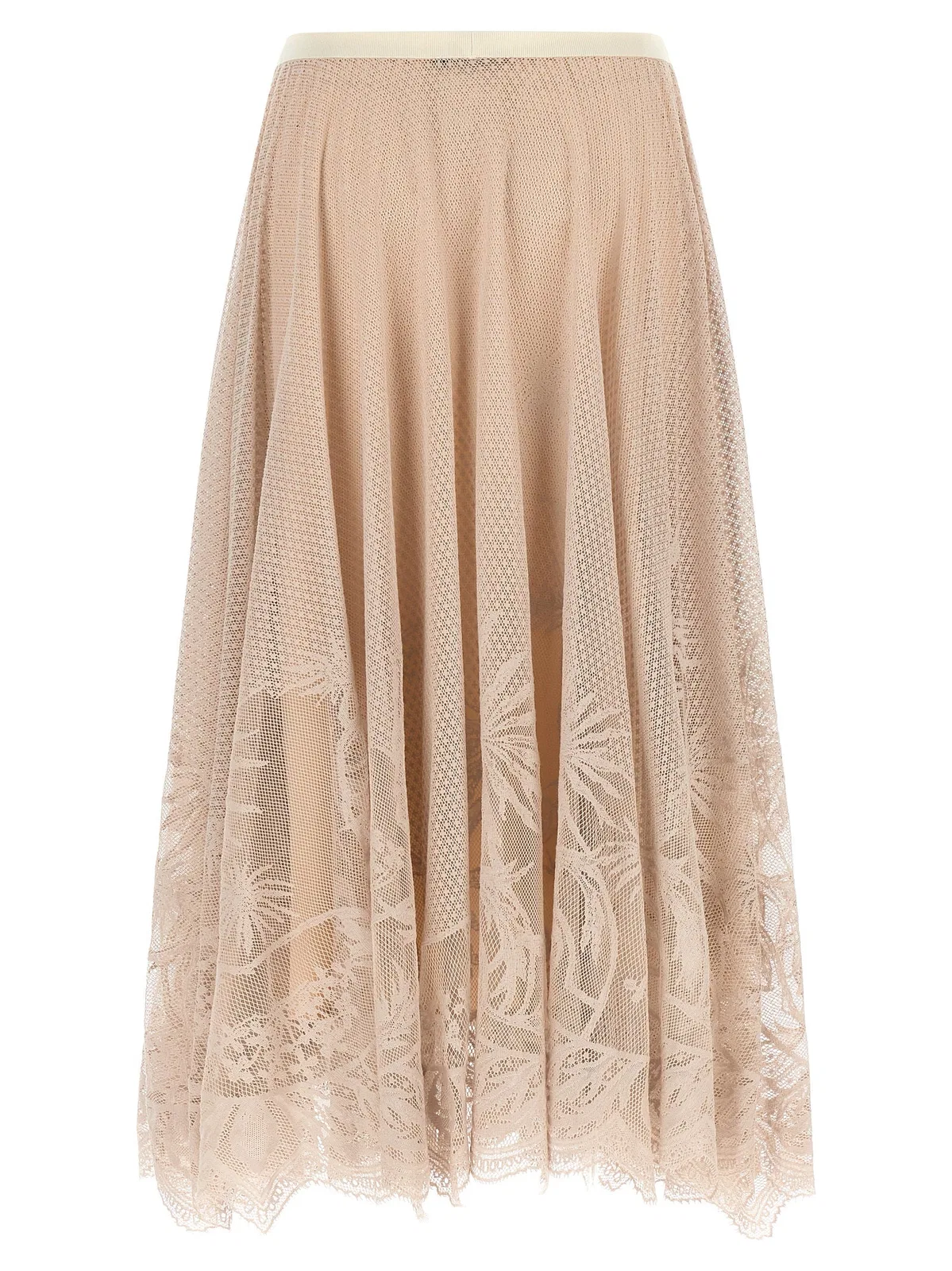 Fabiana Filippi Jacquard Lace Skirt